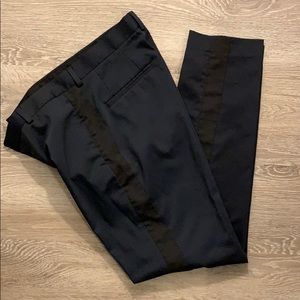 Navy Skinny Fit Dress Pants